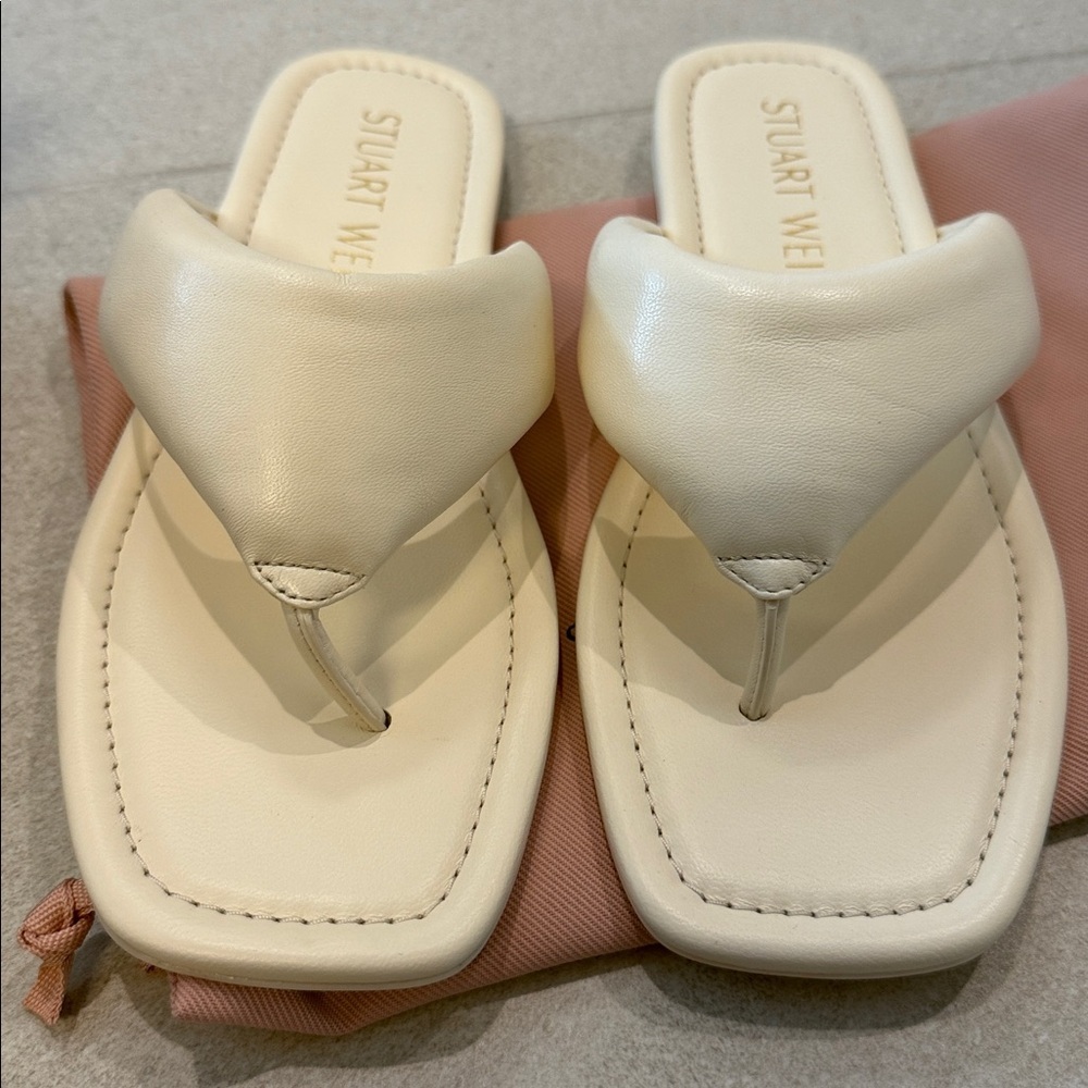 Stuart Weitzman Maui Slip On Flip Flop Sandals. NWT - Picture 13 of 13